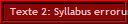 Texte 2: Syllabus errorum